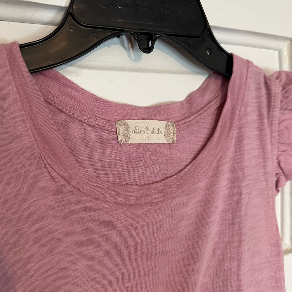 Pink Ruffle Sleeve Tank - Picture 5 of 5